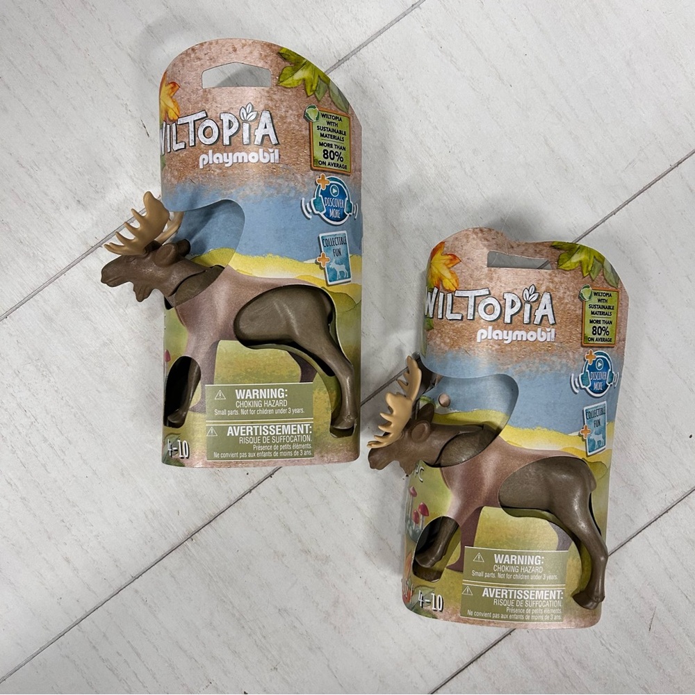 NIP Playmobil Wiltopia Moose Figurine‎ toy New Never Opened